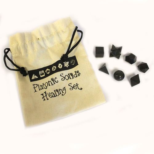 Black Agate Geometric Set (7 Piece)