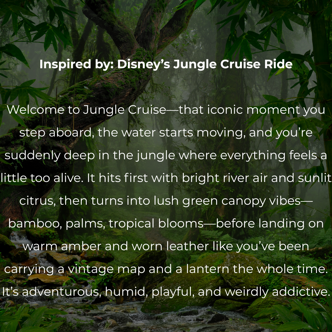 Jungle Cruise Body Oil Candle