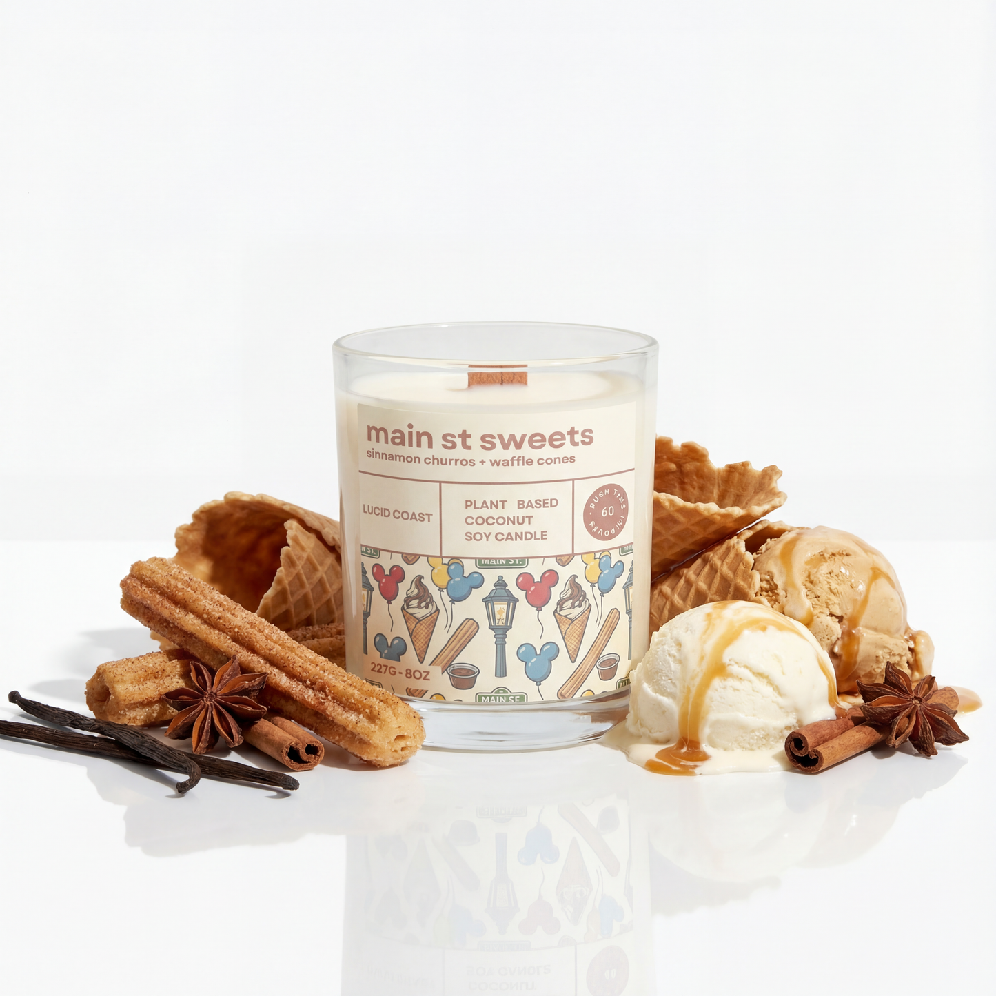 Sweet Streets Body Oil Candle