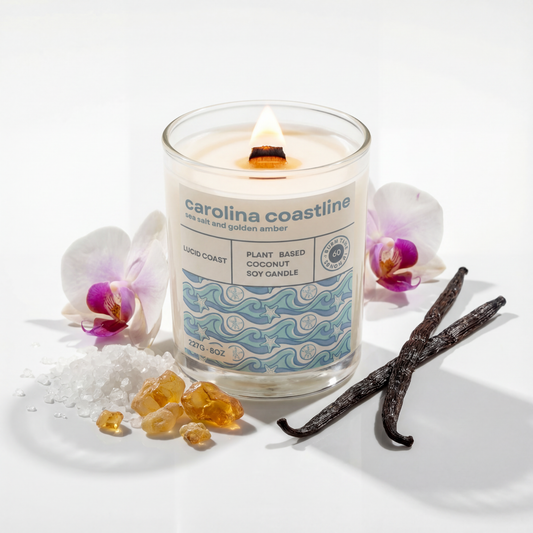 Carolina Coast Body Oil Candle