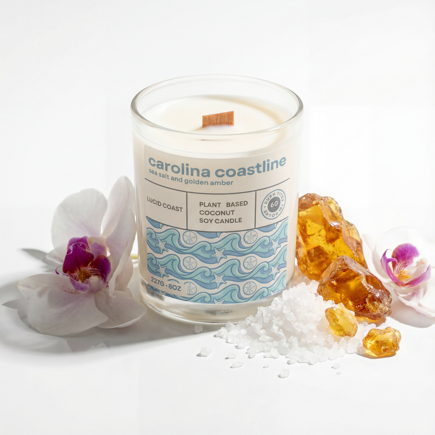 Carolina Coast Body Oil Candle