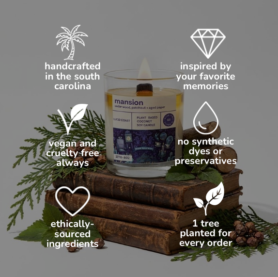 Luxury Mansion Body Oil Candle