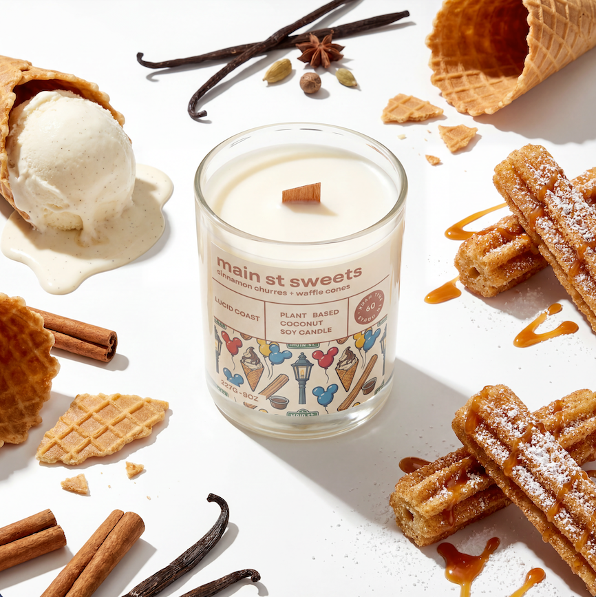 Sweet Streets Body Oil Candle