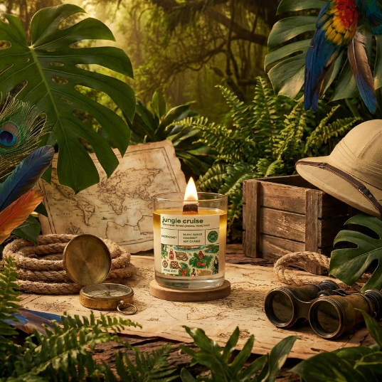 Jungle Cruise Body Oil Candle
