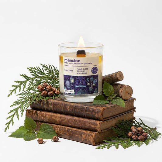 Luxury Mansion Body Oil Candle