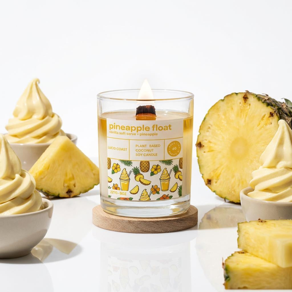 Pineapple Float Body Oil Candle