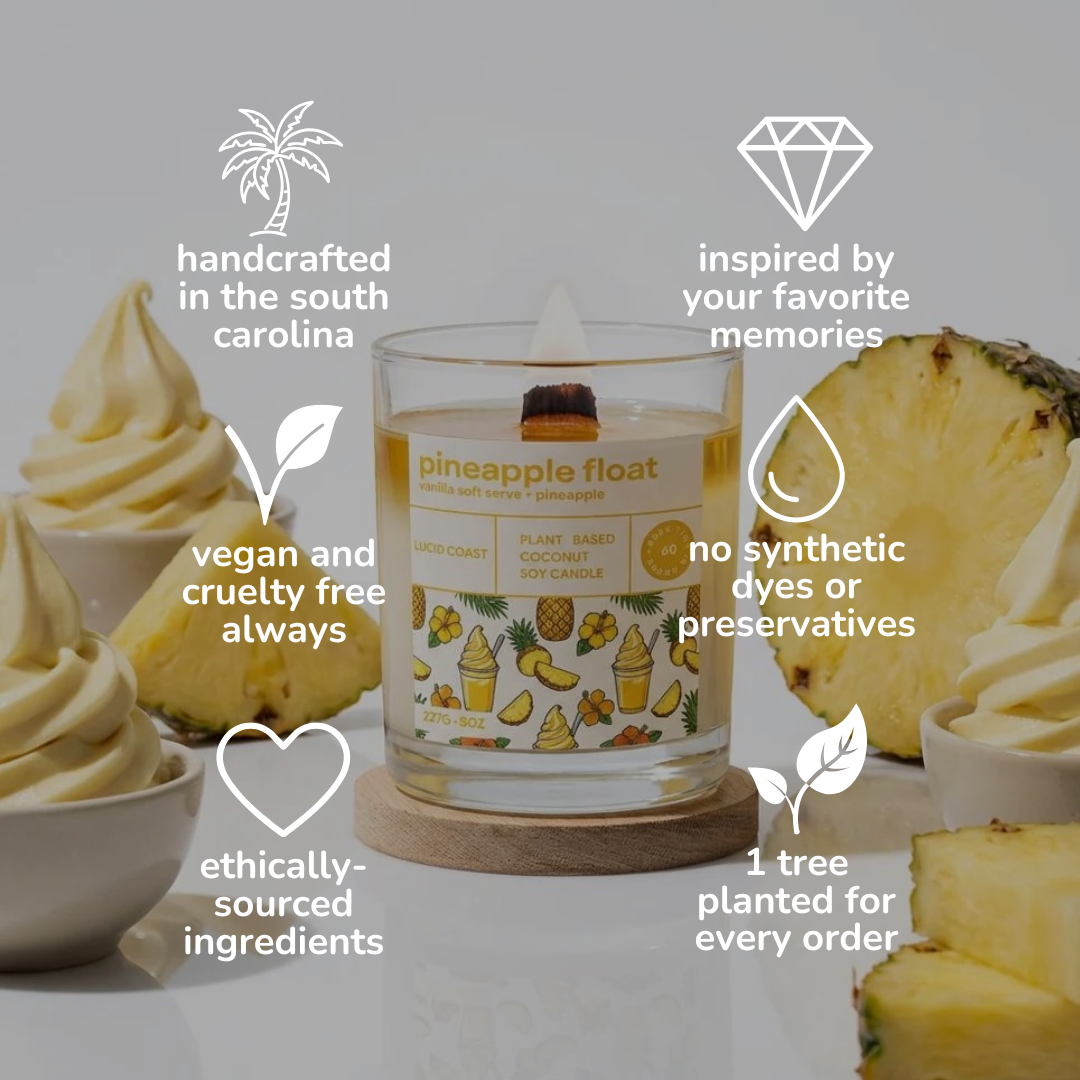 Pineapple Float Body Oil Candle