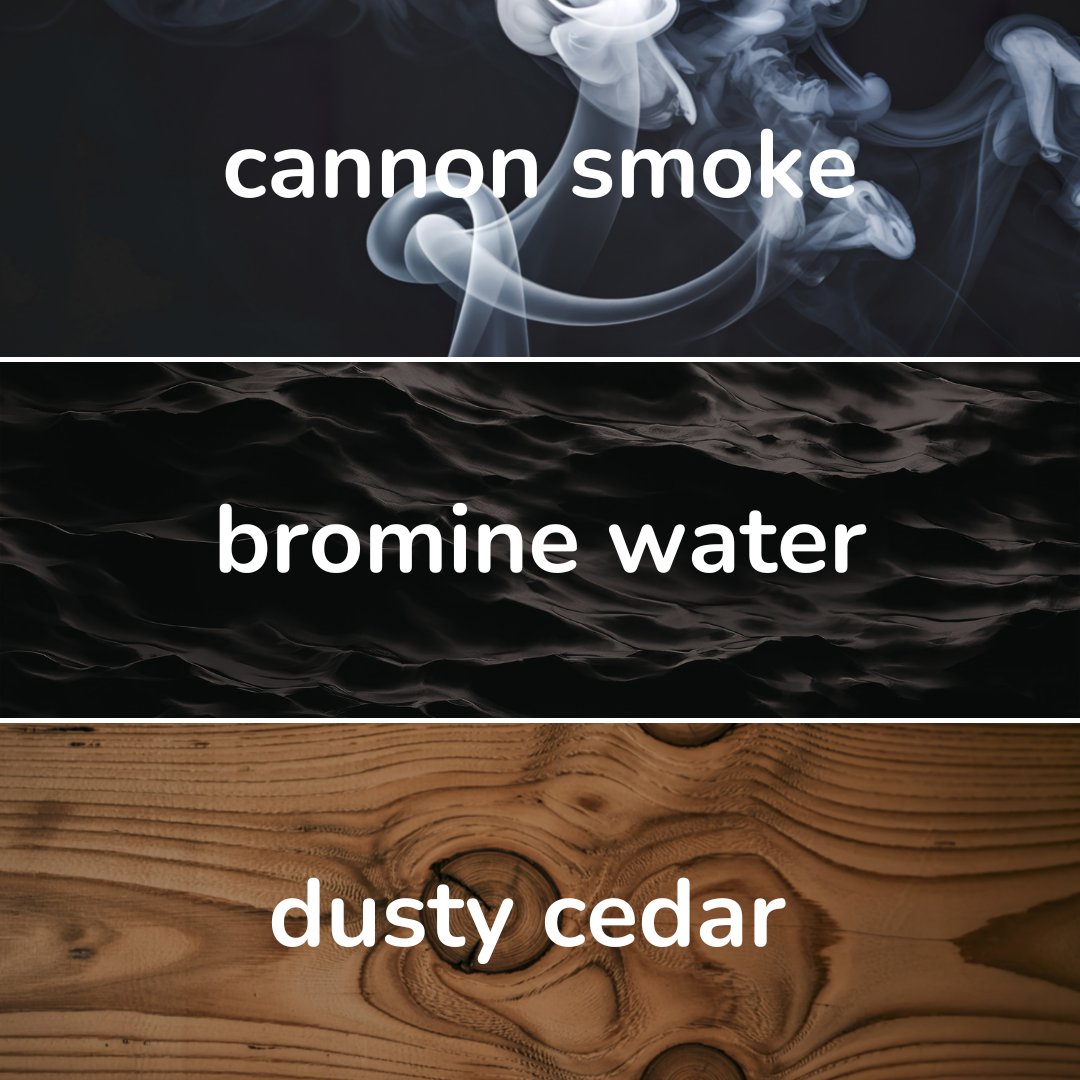 Pirate's Water Body Oil Candle