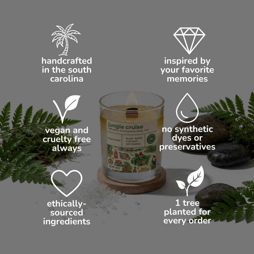 Jungle Cruise Body Oil Candle