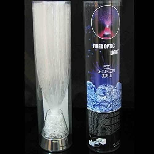 Fiber Optic Light with Multi-color Crystal Base