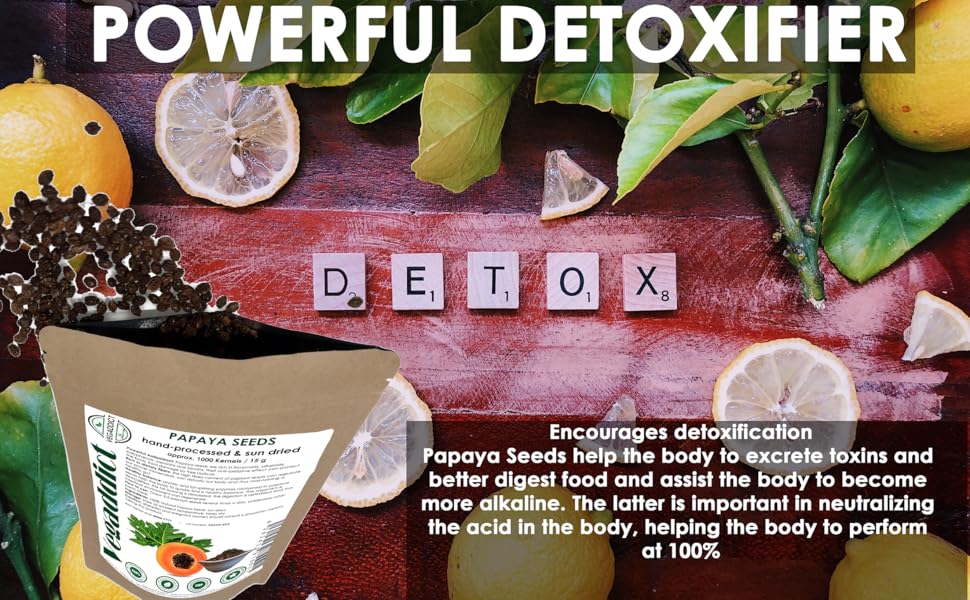 100% Natural Sun Dried Papaya Seeds | High Papaya Enzyme (Papain)