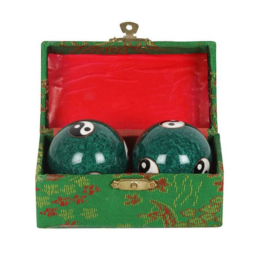 Green Harmony Yin Yang Stress Balls