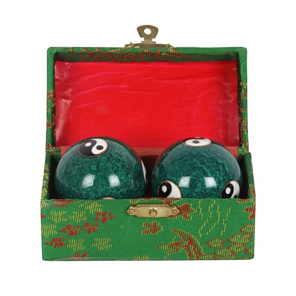 Green Harmony Yin Yang Stress Balls